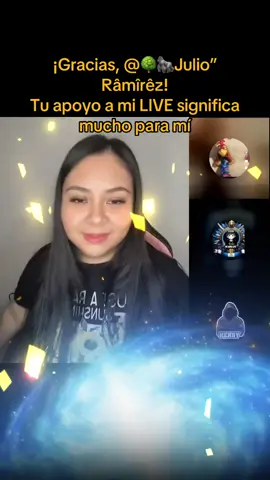 🌳🦍Julio”Râmîrêz, gracias por tu valioso apoyo en mi LIVE. Seguiré esforzándome para crear contenido LIVE aún mejor.@🌳🦍Julio”Râmîrêz #tiktoklive #livehighlights #livegift #moneygun #galaxy 