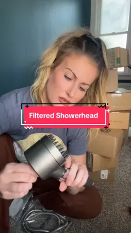#unboxinglady #turboshowerhead #showerhead #showerheadfilter #filteredshowerhead 