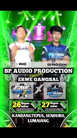 BP AUDIO FT ERWE GANGSAL SENDURO LUMAJANG