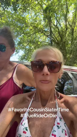 Great times with my sister when your going through it grab that favorite cousin aka sister and let it go & let God js