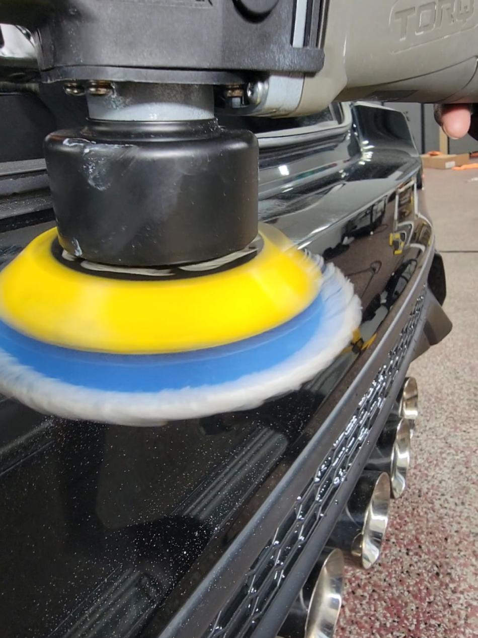 It's not forced rotation,  it's just way better than everything else! Paint Correction starts with the correct machine to get results! Using a machine that doesn't work means you waste hours and hours of time. Do it right the first time!    Capable of an amazing amount of correction as a single step polish. Works on Boats, Trailers, Cars and Trucks along with plastics! Use in full sunlight! Go right to a ceramic coating after polishing with out cleaning off the surface!!! This is a must have polish!!! For heavier scratches and swirls and for best results use our Exterior Deep Clean Wash, Clay Bar, then polish with our Step 1 Compound polish first, wipe down vehicle with our Surface Clean prep cleaner, polish with Ceramic Final Polish, and finally apply any one of our ceramic coatings.   The random orbital (dual action) action of the DA Polisher makes it incredibly easy to use, even for beginners. Since this is not a direct-drive tool, there’s no fear of accidentally burning through your vehicle’s paint. The rotating and oscillating action of the DA Polisher produces very little heat, which helps preserve your vehicle’s delicate paint. There’s a good reason why the DA Polishers are used among professionals and enthusiasts alike! Made in the USA 🇺🇸 Premium professional detailing products when only the best will do. #detailers #detailing #ceramiccoatings #ceramiccoating #detailerslife #detailersofinstagram #paintcorrectionspecialists #paintcorrection #detailingdoneright #detailingcars #detailersunite #chevy #dodge #ford #detailerslife #corvettelifestyle #nissan #audi #mercedesbenz #corvette #bmw #cars #trucks #suvlife #carsofinstagram #trucksofinstagram #naplesfl #naples #swflorida #fortmyers #fortmyersbeach 