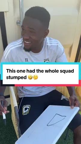 Who knew one square and three lines could cause this much stress 🤣 #crew #columbus #MLS #brainteaser #squarewiththreelines #ohio #Soccer #futbol #sportstok 