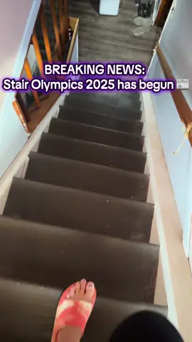 Stair Olympics: Who Wins Gold? 🏅🐕 #dogtok #goldenretriever #fyp #ViralDogVideo #PetTok