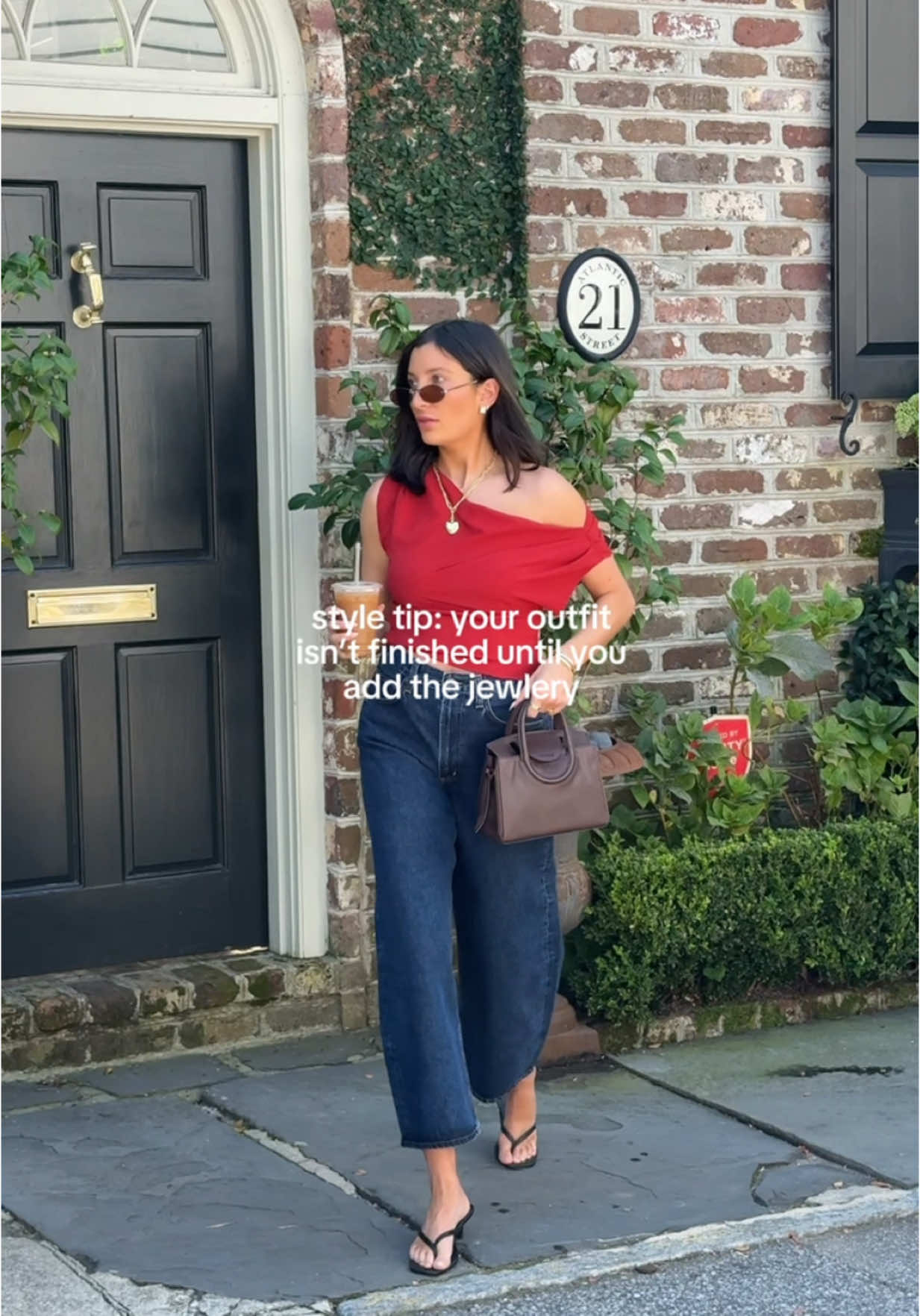 style tip: no outfit is complete without jewelry from @Uncommon James undone collection🤍  #styletip #uncommonjames #fallfashion #pinterestaesthetic #charleston #chssc #casualstyle 