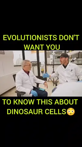 Evolutionists don't want you to know this about dinosaur cells!😳