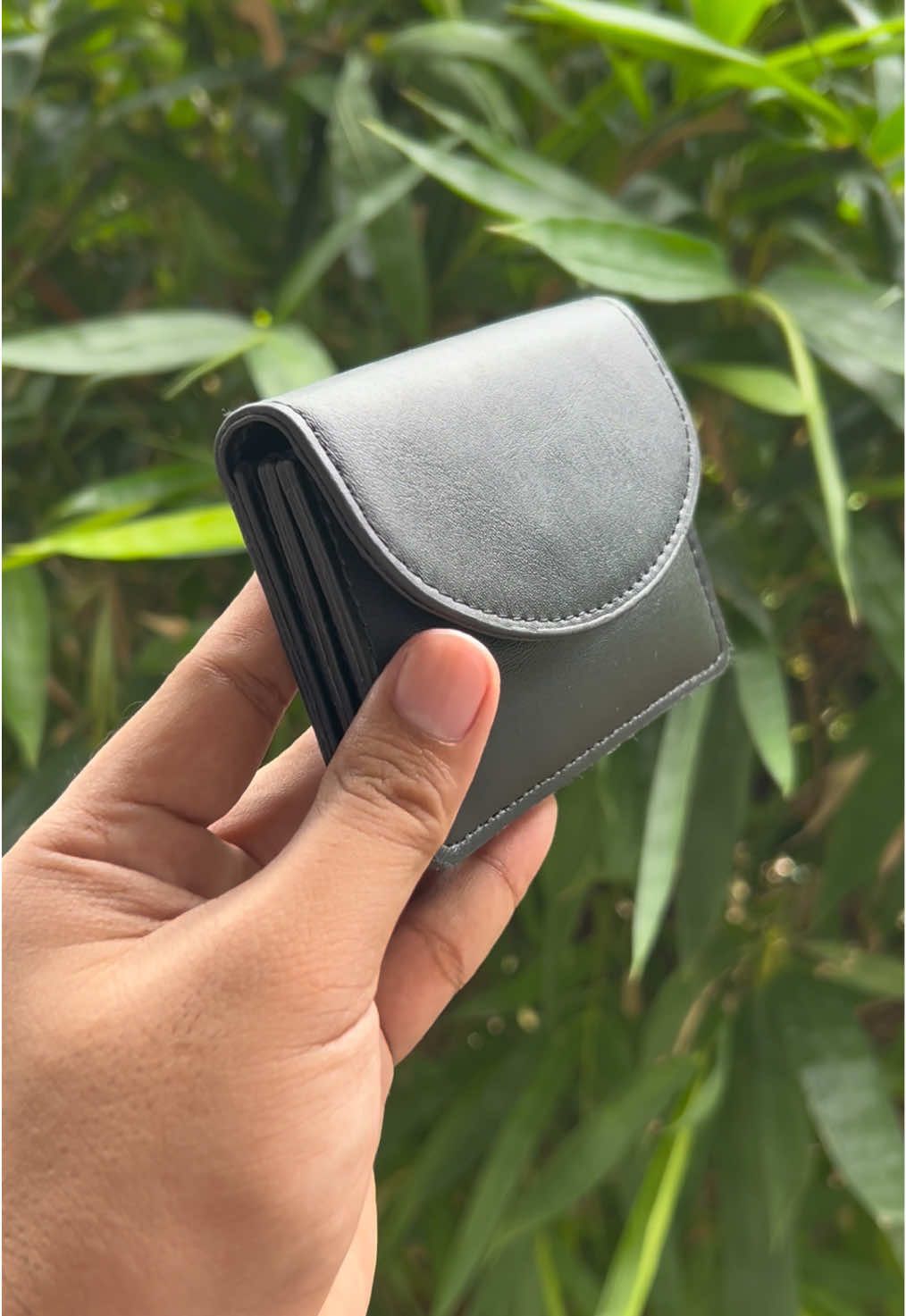 Leather wallet for  women/men #genderless #wallet #coinpusher #cardholder 