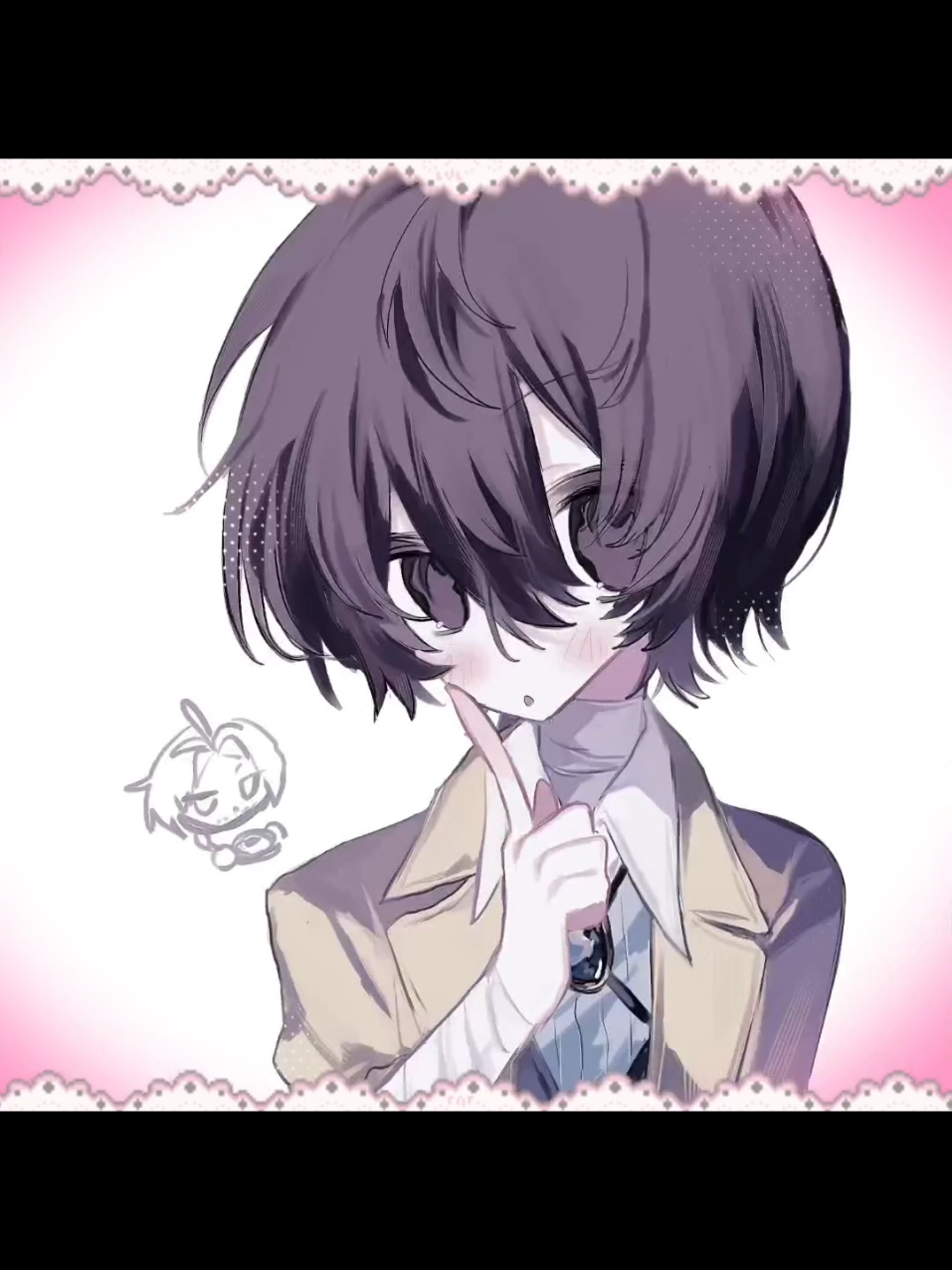 peak audio    art yyy_cake #bsd #dazai #dazaiosamu #bungoustraydogs #dazaiedit 