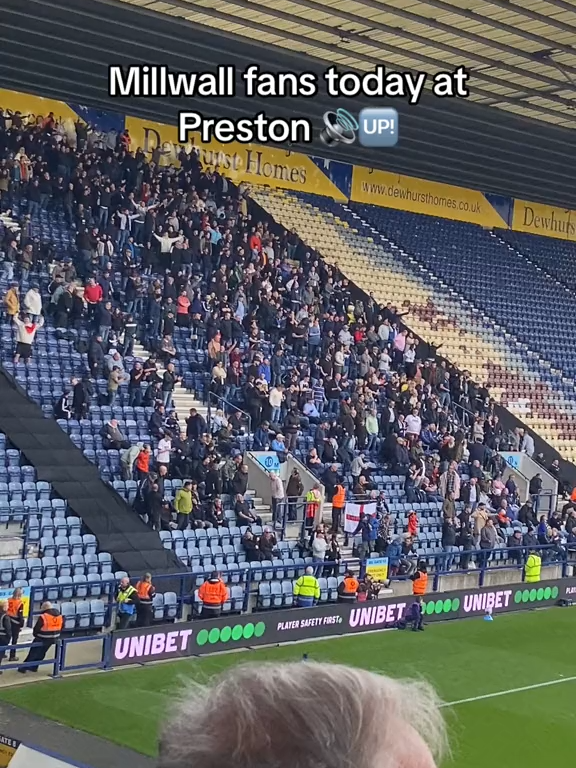 Do Milwall have some of the best away fans in the country ? #millwall #fyp #efl #awayfans