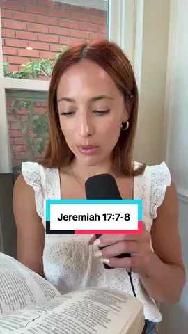 DAY 22! Jeremiah 17:7-8 🤍 #thejesuschallenge #jesusisking #christiantiktok #biblestudy #godslove 