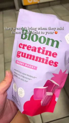 Y’all go get your @Bloom Nutrition creatine gummies!! 😋🍑  #creatine #creatinegummies #GymTok #GymLife #fyp 