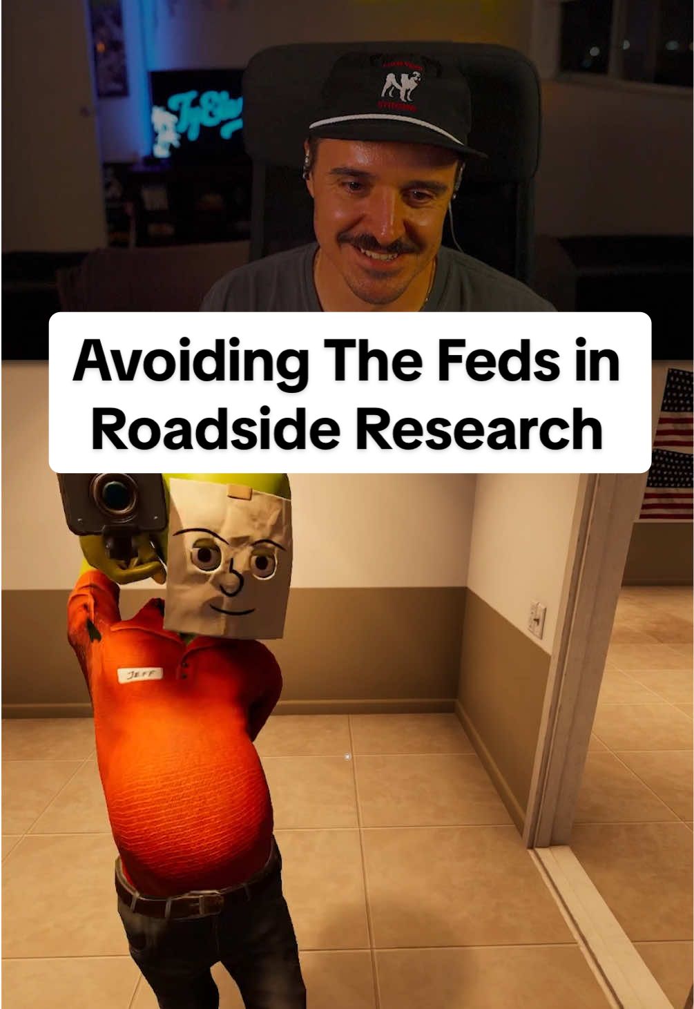 Perfectly normal gas station. Nothing to see here, agent. @Ned Dirt #roadsideresearch #gaming #funny #streamclips #GamingOnTikTok 