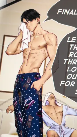 Wrong place, right time 😉 #kpopfanart #kpopdemonhunters #kpopdemonhuntersfanart #sajaboys #kpdh #otome #comicartist #husbando #digitalartist 