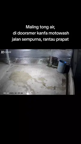 Maling tong air, di doorsmer kanfa motowash, jalan sempurna rantau prapat.. #maling  #rantauprapat 