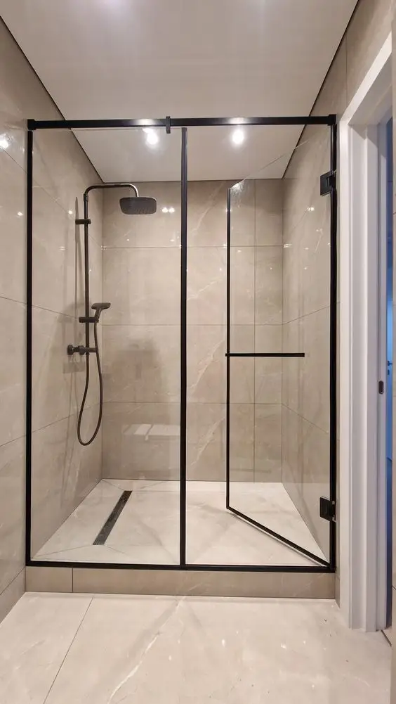 Salle de bain  #AluminiumWork #MZ #MenuiserieAluminium #AluminiumMorocco #mzaluminium 