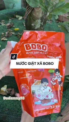 Nước giặt tạo bọt tốt, đậm đặc và lưu hương lâu nha #nuocgiatquanao #nuocgiatbobo 
