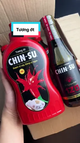 Combo 4 món tương ớt chin-su #tuongot #tuongotchinsu #nuoctuong #ancungtiktok #LearnOnTikTok 