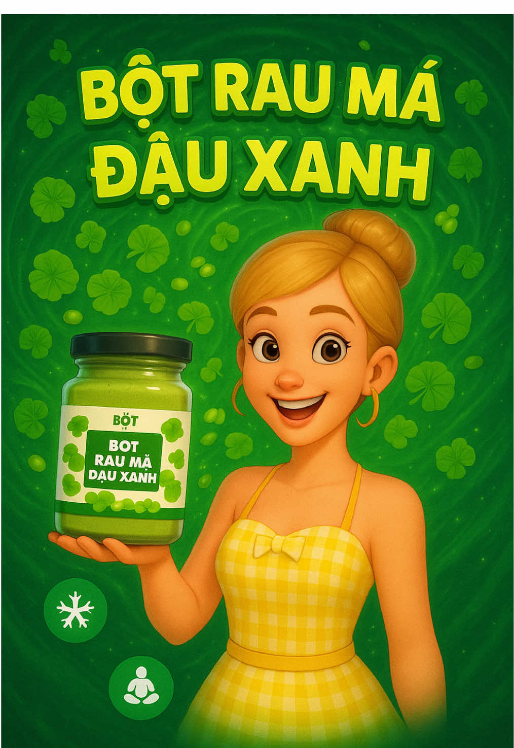 Điều gì sẽ xảy ra với bạn nếu uống bột đậu xanh rau má mỗi ngày ! #botdauxanhrauma #dauxanhrauma #LearnOnTikTok #rauma #xuhuong 