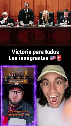 Una victoria más para todos los inmigrantes gente noticias de última hora mi gente 🇺🇸🚨👏🏻#noticias #estadosunidos #eeuu🇺🇸 #noticiasultimahora #ultimahora🚨 