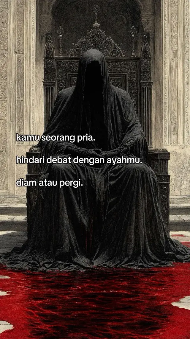 karena kelak kau jadi seorang ayah.