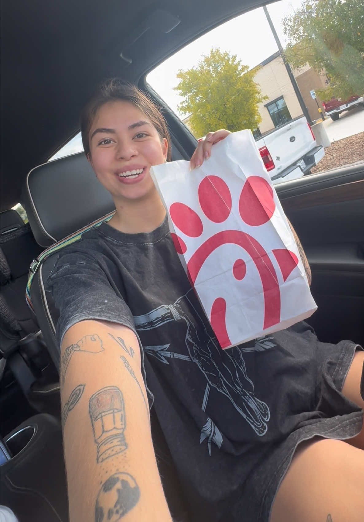 Hi friends! Here’s my chick-fil-a order 🔥🙏🏼