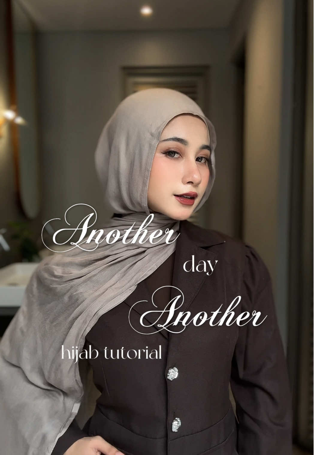 tutorial hijab viscose tersat set👀🤍 @Lozy Hijab #hijabtutorial #hijabstyle 