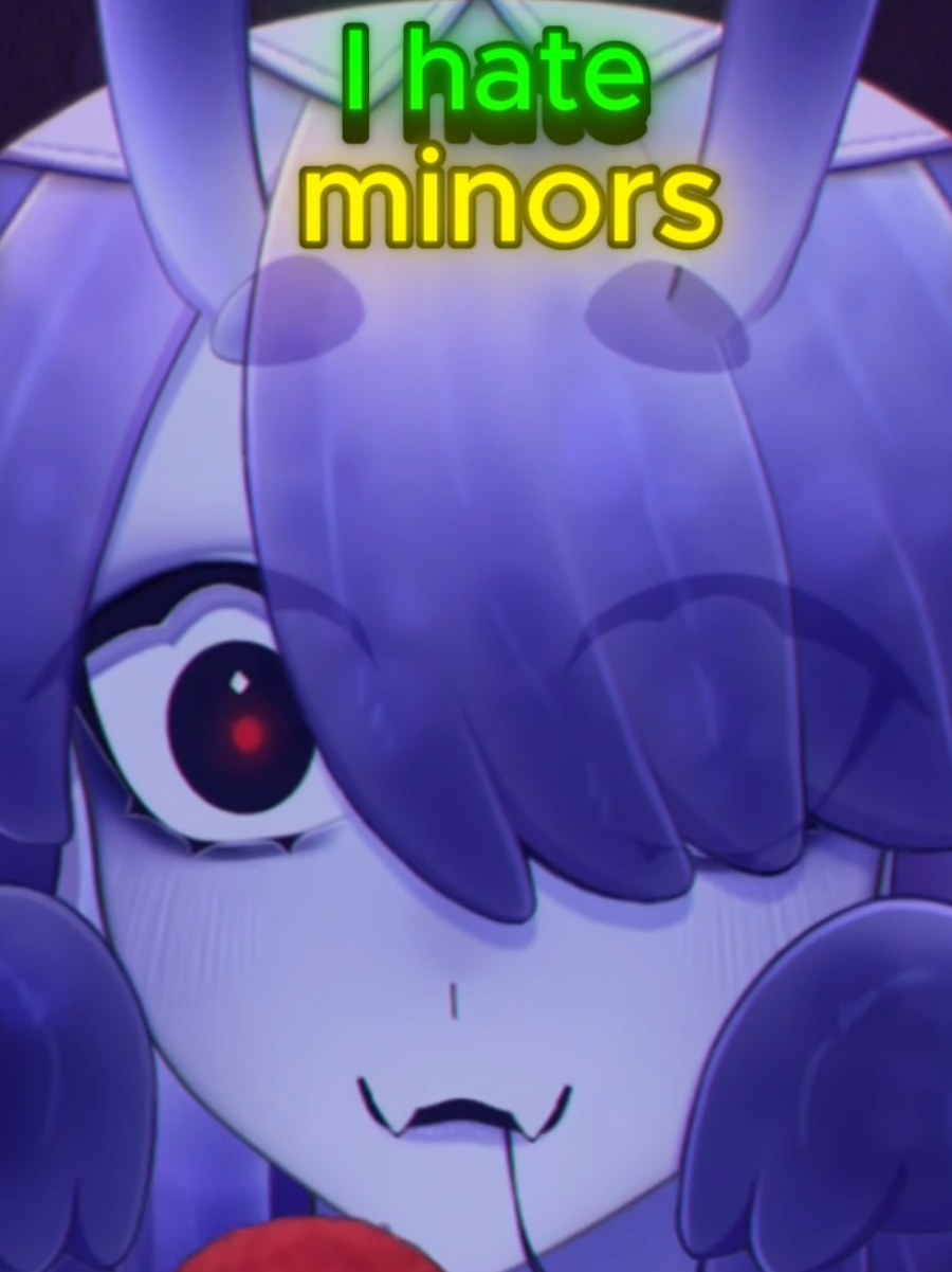 I HATE MINORS ‼️ 🐛🐛🐛 #vtuber #twitch #femboy #femboyvtuber #vtuberclips 