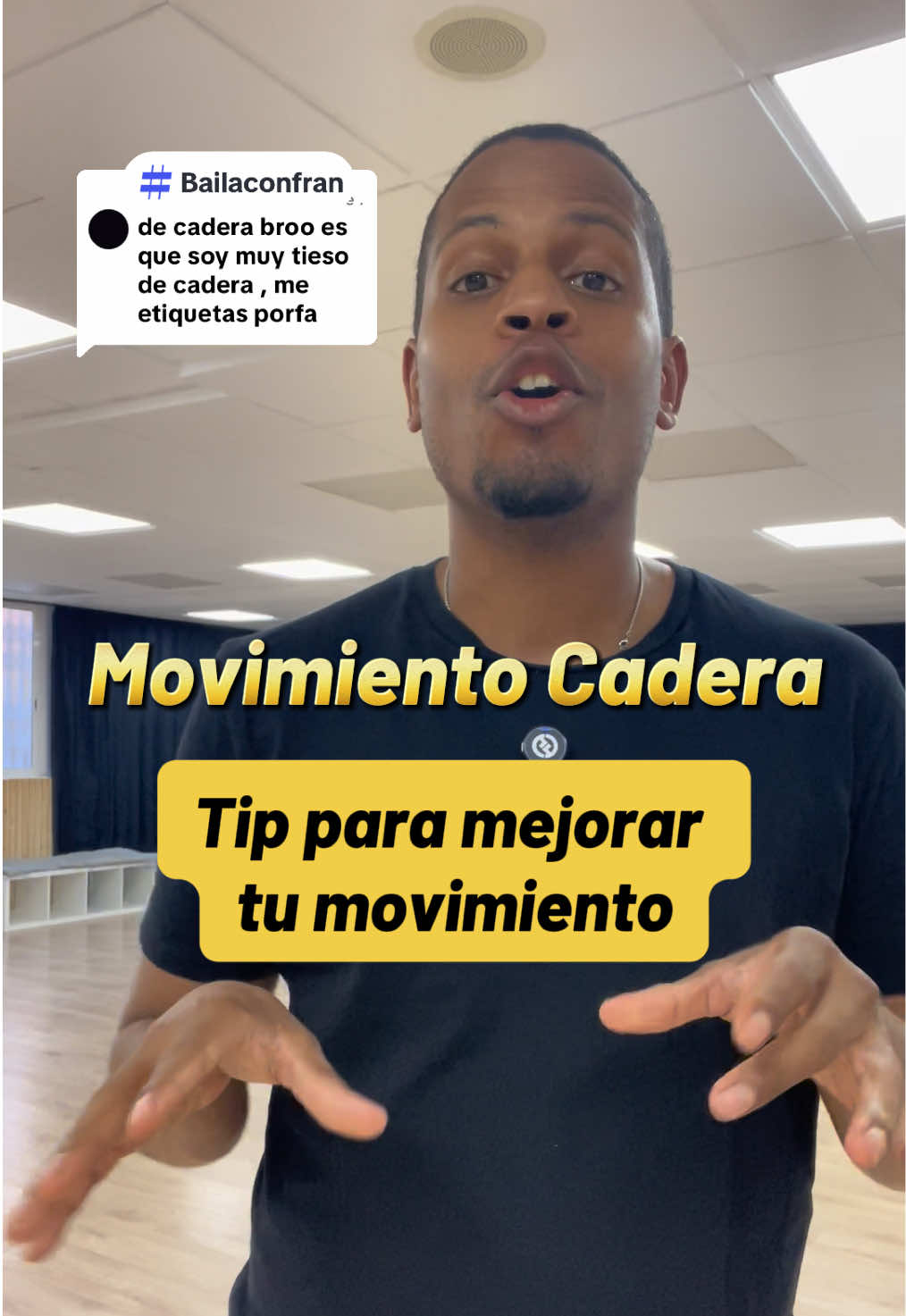 Respuesta a @. Aquí os dejo un tip para mejorar vuestro movimiento de cadera 🙌🏽 espero que os ayude no dudéis en hacerme más consultas 💙