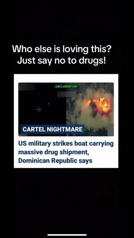US Military takes out the cartel. #usmilitary #cartel #dominicanrepublic #saynotodrugs❌🚭🍺🍾❌ #boat