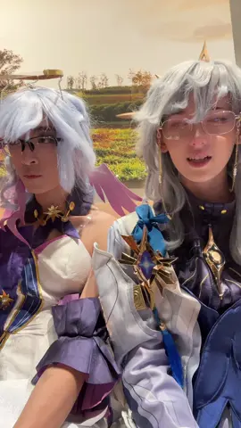 PEAK DUO BUT WE SWAPPED  Robin: @kiboyr  #robincosplay #sundaycosplay #hsrcosplay #missjunebuggie #hoyocreators 