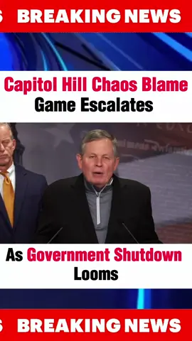Capitol Hill Blame Game Intensifies as Shutdown Nears #GovernmentShutdown #CapitolHill #USPolitics #BreakingNews #PoliticalDrama 