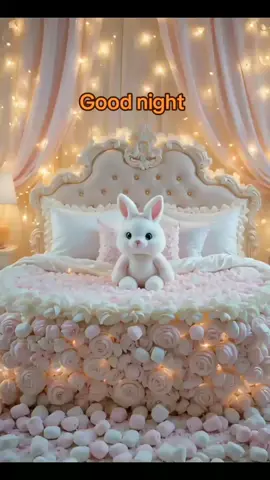 Good night #goodnight #cutebunny #adorblerabbit #cutekitten#cutepets 
