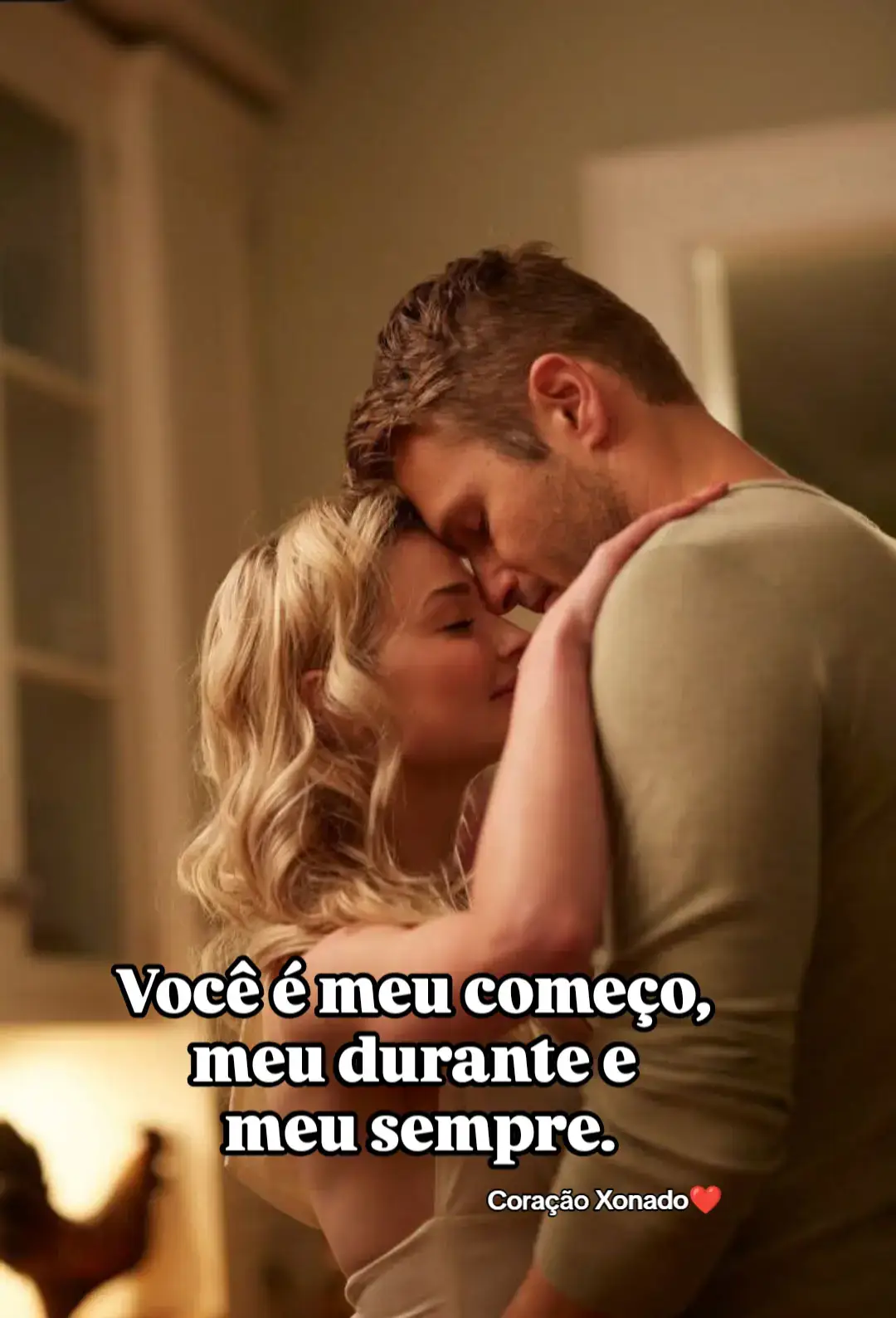 “.. Há coisas que não cabem no mundo das palavras, mas ainda assim eu insisto em escrever, porque quando penso em nós, sinto que o coração pede para transbordar. Desde que nossos caminhos se cruzaram, nada mais em mim é o mesmo — e ainda bem. Você trouxe luz aos meus dias nublados, trouxe calma às minhas tempestades, trouxe sentido aos meus silêncios. Amar você não é apenas sentir, é viver. É acordar e perceber que, mesmo quando tudo parece confuso, há uma certeza que me sustenta: a de que pertenço ao seu abraço. Com você, cada instante simples se transforma em eternidade. Cada gesto seu, cada palavra dita ou até o silêncio compartilhado, tudo se torna memória preciosa que guardo dentro de mim como um tesouro. Eu te amo pelo que você é, mas também pelo que desperta em mim. Amo a sua essência, amo os detalhes que só eu percebo, amo até aquilo que você pensa que ninguém vê. Amo porque, ao seu lado, aprendi que o amor não é apenas promessa — é escolha, é entrega, é cuidado diário. Se um dia me perguntarem o que mais desejo nesta vida, eu responderei sem hesitar: quero apenas continuar escrevendo nossa história. Quero ser teu porto seguro quando o mundo pesar, quero ser teu sorriso nos dias de leveza, quero ser teu apoio quando o cansaço chegar. Quero, acima de tudo, caminhar ao seu lado, de mãos dadas, porque não existe estrada que eu queira percorrer sem você. Você é meu começo, meu durante e meu sempre. E, diante de tudo que sinto, só consigo agradecer ao destino por ter feito nossas almas se reconhecerem. Porque amar você é mais do que um sentimento: é a minha forma de existir..” #meuamor❤️ #euteamo #statuswhatsapp #sentimentos #viral 