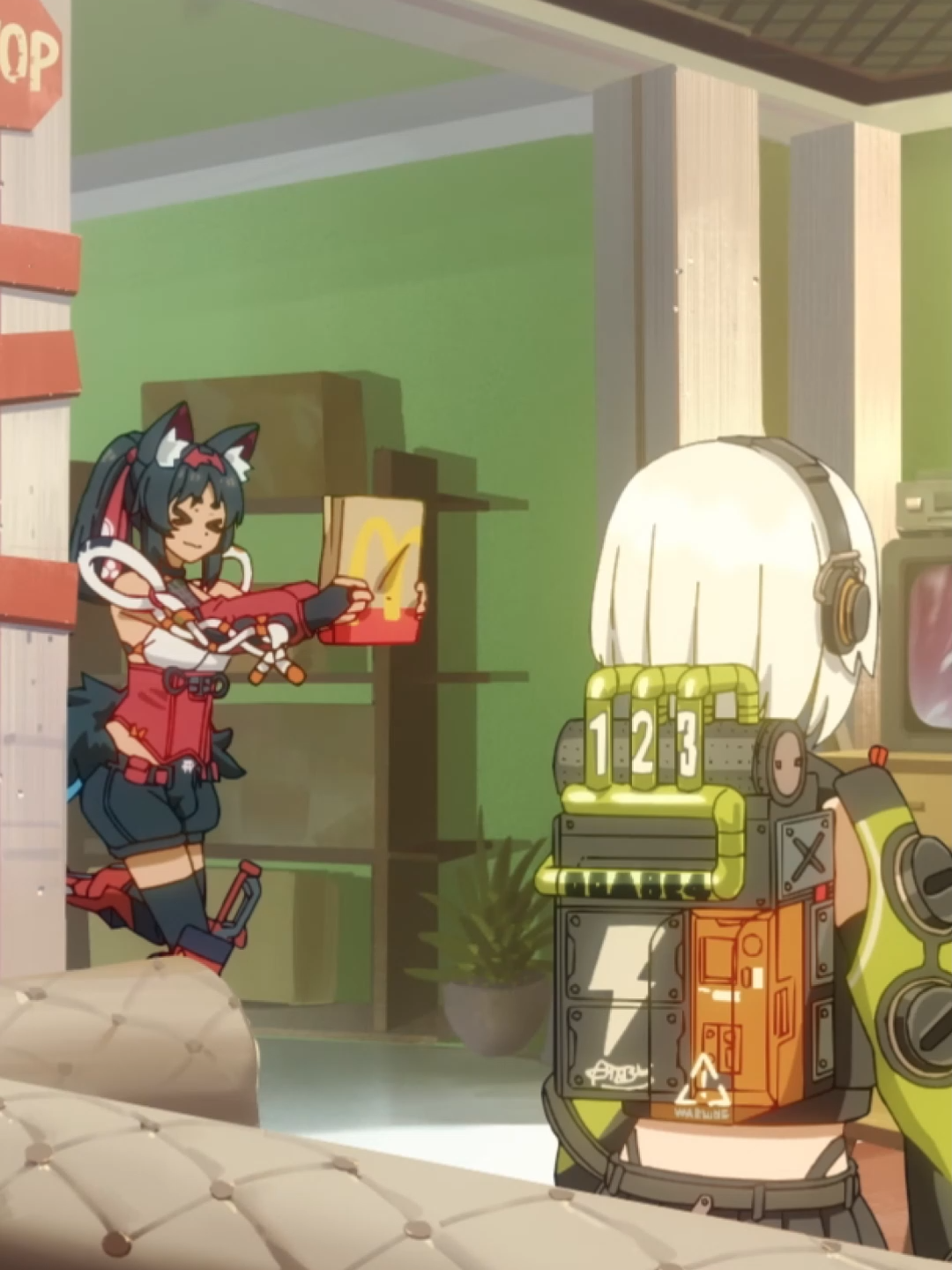 Los agentes envian fotos extrañas a los hermanos proxy en Zenless Zone Zero. #zzzero #zzzcreators #zzzvideo