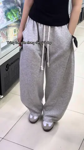 Quần nỉ vẫn cứ là thoải mái #xuhuong #quan #quanni #quanongcong 