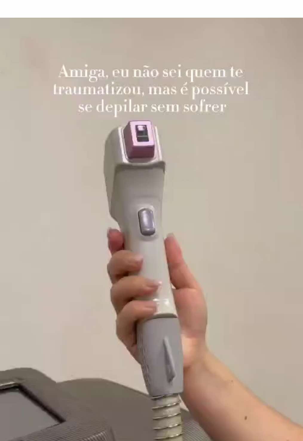 Dica de amiga pra você: experimente a depilação a laser e diga adeus ao sofrimento na hora de se depilar! 💖 #depilaçaoalaser #fyp #drlaserbrasil 