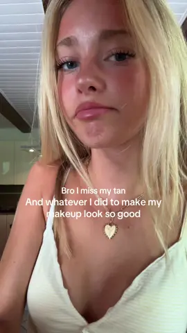 And clarke #ipickclark #tan #blonde #makeup #fyp 