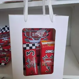 we make personalized party packs.  #cars #carsthemeparty #partypacks #partyfavors 