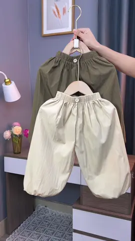 Quần gió lụa dài mềm mại dáng #quynhanhkids2 #quangiobegai #quangio #quangiochobe #xuhuong 