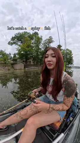 Sometimes ya just don’t know what you’re gonna catch fishing 🫡 headed out to try and target some large mouth and ended up catching some big ole sharp teeth bois!! Iykyk about these guys being a bit ✨spicy✨at times lol!!  Caught on @Profishiency RETRO bait casting combo  @plinefishing 40lb braid  @tornado_innovation bluegill spinnerbait   @SportsmansWarehouse lost creek kayak  @kayak_kushion comfy cushion :)  #fishing #pikefishing #explorepage #girlfishing #kayakfishing             
