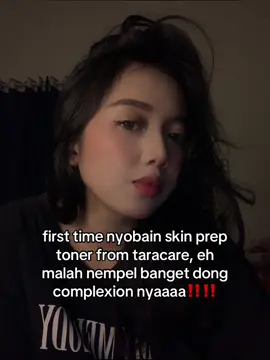 yeyyy dapet skinprep sat set tapi malah baguss #skinprep #makeup #taracare #foryou #toner 
