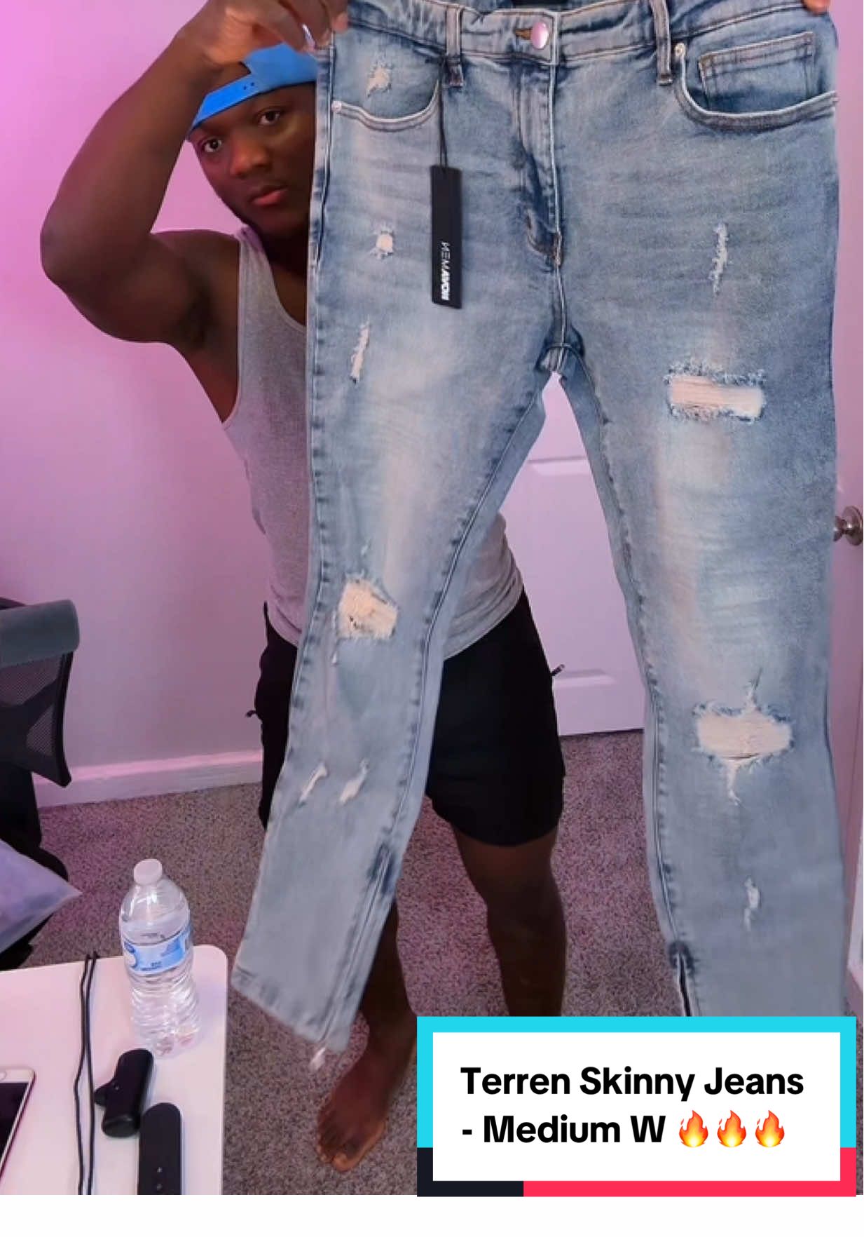 Terren Skinny Jeans - Medium W! Pran pa nou an🔥🔥🔥