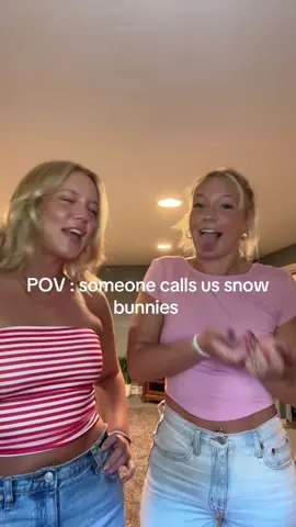 Guilty😛 #fyp #snow #bunny #blonde #onceyougoblack 