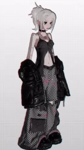 Before after 3d render girl !  Animation and render using blender. @aeyochi ref #digitalartist #3d #blenderanimation #fashion 