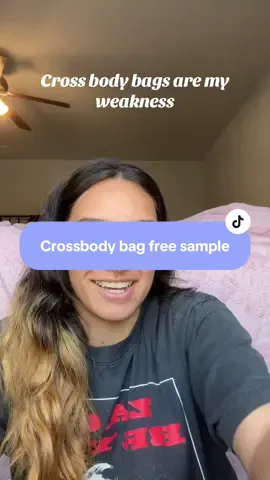 It also currently has free shipping and is on sale for $25 👀  AND it’s vegan leather 🫶🏼 obsessed  #kkxiu #crossbodybag #ttshop #freesample 