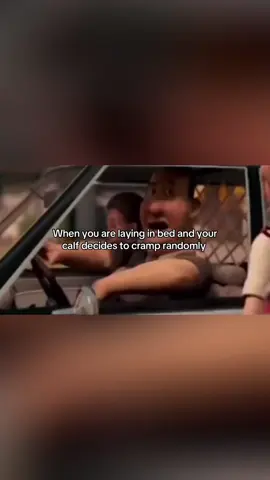 Calf cramps are no joke #fyp #cramps #relatable #viral #xyzbca 