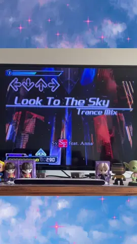 What song should I play next? ✨Song: Look To The Sky (Trance Mix) by Sota Fujimori feat Anna✨ Game: Dance Dance Revolution Extreme 2 (US Version) on PlayStation 2 #fyp #dancedancerevolution #ddrtiktok #nostalgia #retrogaming 