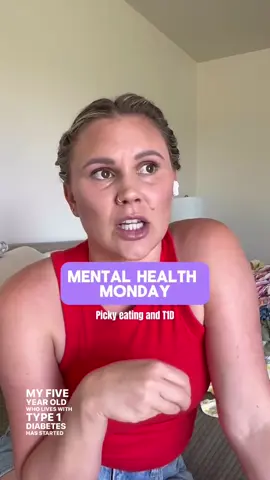 Picky eating can be such a trigger for us T1D parents! Our nervous system is already on high alert and often very fried. When we know a well balanced meal is what’s best for their bodies and blood sugars, it can be very frustrating and overwhelming when they refuse to eat those things. Not gonna lie, I feel myself tense and get ready to battle my little one on a frequent basis. But one of the things I’m most scared of is ruining her relationship with food. Just because she has this disease does not mean that she can’t enjoy food as if she had a functioning pancreas. I want her to choose healthy foods that fuel her body because she enjoys them and they make her feel good. I also want her to choose a donut because she likes them and they make her feel good.  I firmly believe that assigning “good and bad” to food groups can be just as damaging as assigning “good and bad” to blood sugar numbers. So in an unending effort to raise a healthy child, both mentally and physically, I am constantly choosing to take a deep breath and let my kid lead the way. I step in when necessary and I offer healthy options frequently, but I never force or punish. She’s already gotta deal with needles and an unruly organ- no need to deal with moms wagging finger 😝 -Amanda #t1d #type1diabetes #type1mama #type1kids 