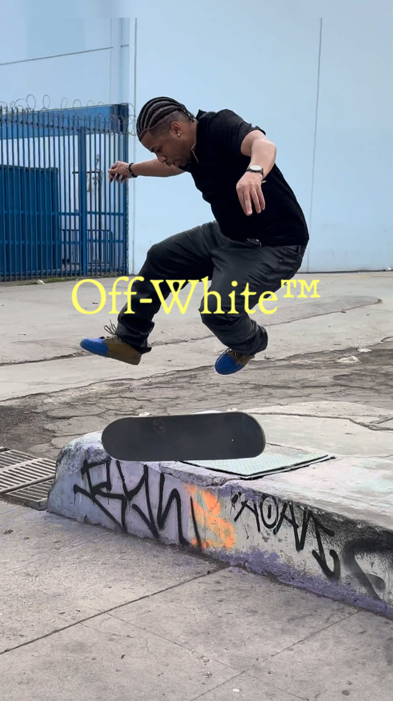 Shot this for @off____white’s Vulc779 shoe 👟🛹  #VirgilAbloh #Vulc779 #OffWhite 📲 @Treflip101 