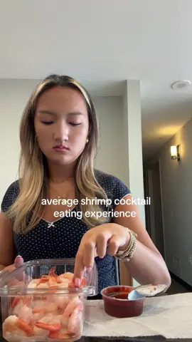 Guys I love #shrimpcocktail #protein #GymTok 