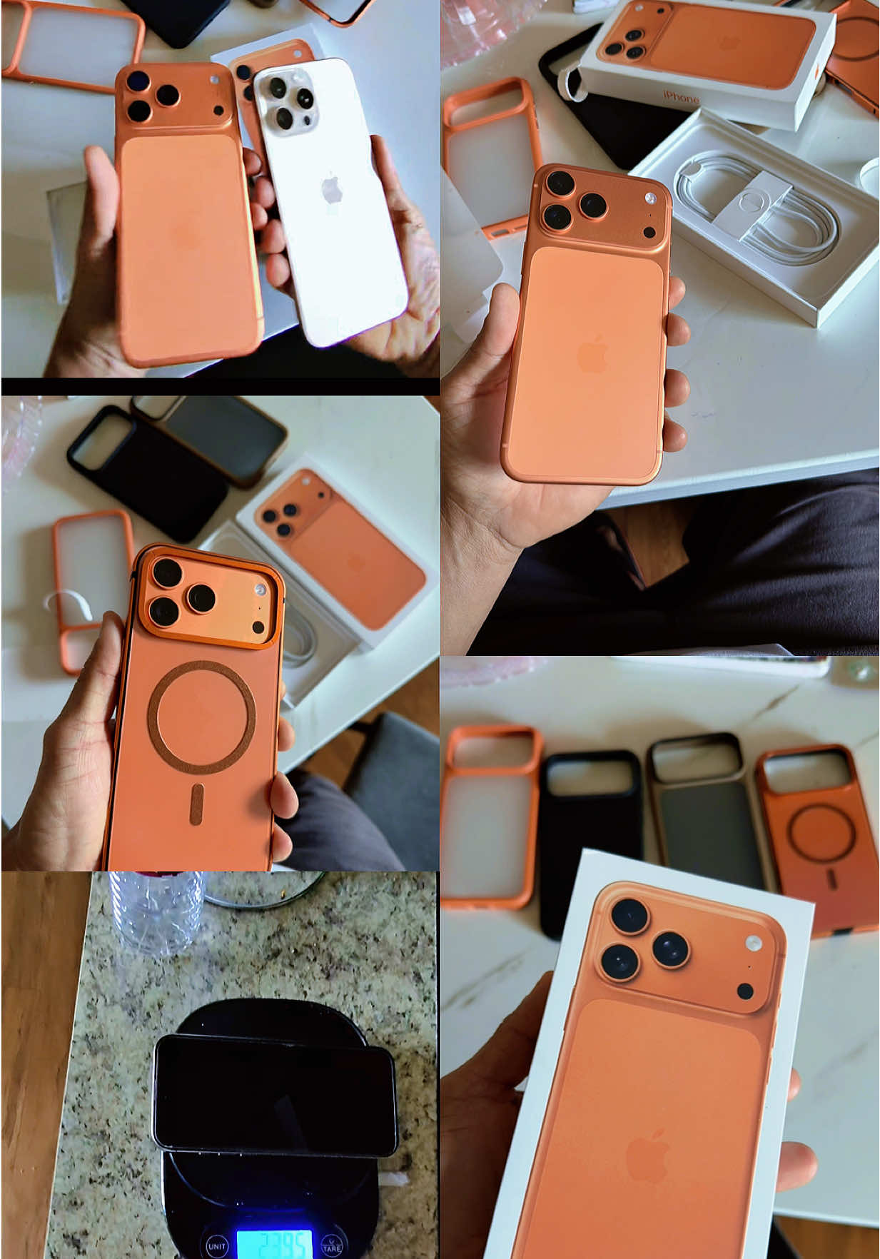 Comparaçao 16 pmax X 17 pmax #iphone #17promax #iphone17 #iphone16 #apple 